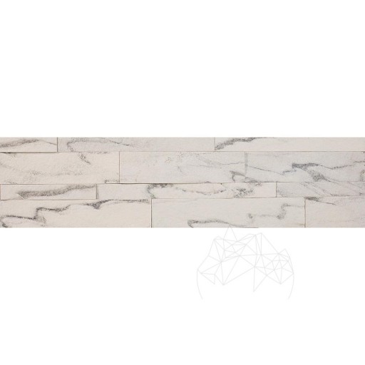Panel Marmura Flexibila SKIN - Pearl White, 60 x 15 cm (cu 3M pe spate)