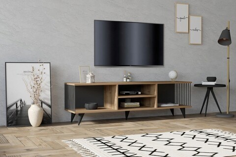 Comoda TV, Asse Home, Josef, 160x48.6x40 cm, Maro