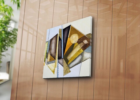Tablou decorativ, 4545K-102, Canvas, Dimensiune: 45 x 45 cm, Multicolor