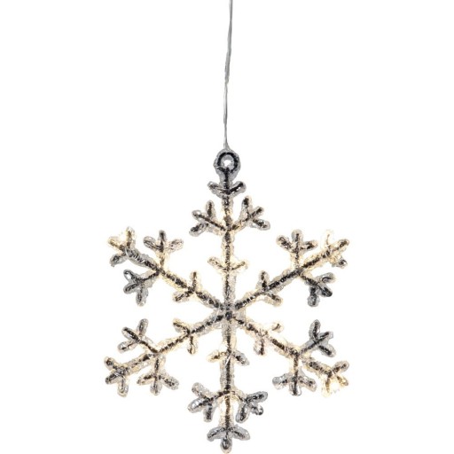 Decorațiune luminoasă de Crăciun Icy Snowflake – Star Trading