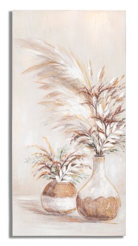 Tablou decorativ, Kiukku -B, Mauro Ferretti, 60 x 120 cm, canvas pictat/lemn de pin, multicolor