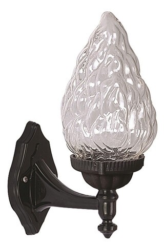 Lampa de exterior, Avonni, 685AVN1277, Plastic ABS, Negru