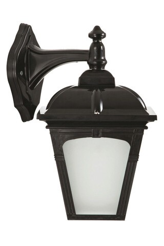 Lampa de exterior, Avonni, 685AVN1229, Plastic ABS, Alb/Negru