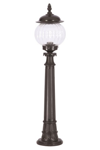Lampadar de exterior, Avonni, 685AVN1252, Plastic ABS, Negru
