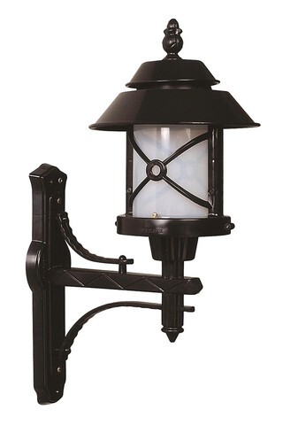 Lampa de exterior, Avonni, 685AVN1308, Plastic ABS, Alb/Negru