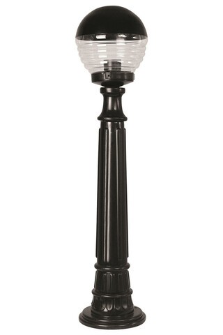 Lampadar de exterior, Avonni, 685AVN1175, Plastic ABS, Negru