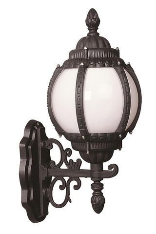 Lampa de exterior, Avonni, 685AVN1334, Plastic ABS, Alb/Negru