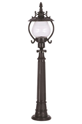 Lampadar de exterior, Avonni, 685AVN1345, Plastic ABS, Negru