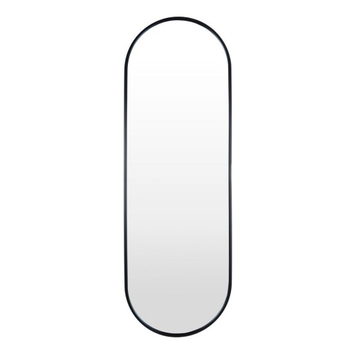 Oglindă ovală de perete Bonami Essentials Lilee, 40 x 120 cm, negru
