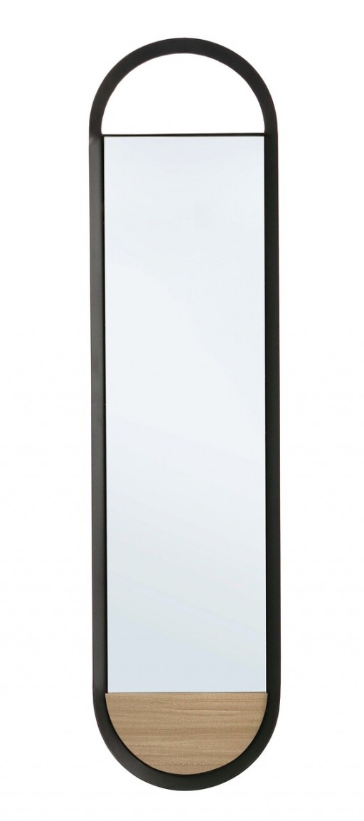 Oglinda decorativa Keira, Bizzotto, 30 x 120 cm, otel/sticla/MDF