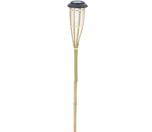 Lampa solara Torch, 9x65, bambus