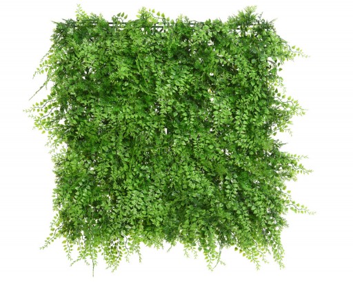 Panou verde artificial / gradina verticala artificiala Fern, Decoris, 50 x 50 cm, plastic, verde