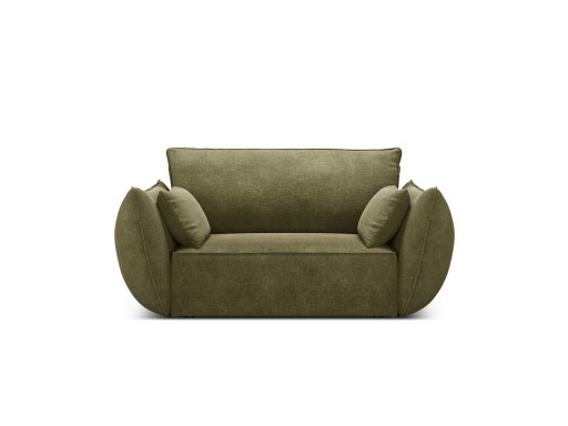 Fotoliu, Kaelle, Micadoni Home, BL, 128x100x85 cm, poliester chenille, verde