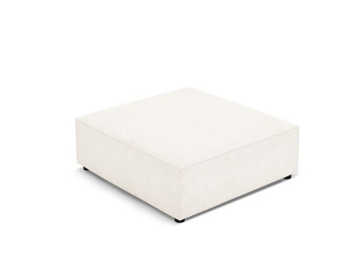 Taburet, Jodie, Micadoni Home, BL, 102x80x40 cm, poliester Boucle, bej