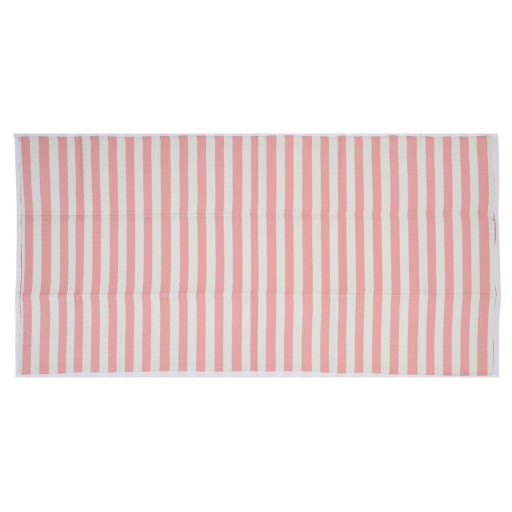 Patura pentru picnic Stripes, pliabila, 90x180 cm, polipropilena, roz