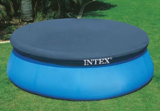Prelata pentru piscina Easy, Intex 28023, 457 cm, PVC, albastru