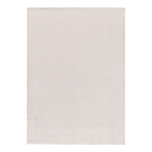 Covor crem din microfibră 60x100 cm Coraline Liso – Universal
