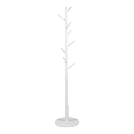 Cuier alb din lemn masiv de arbore de cauciuc Bro – Spinder Design