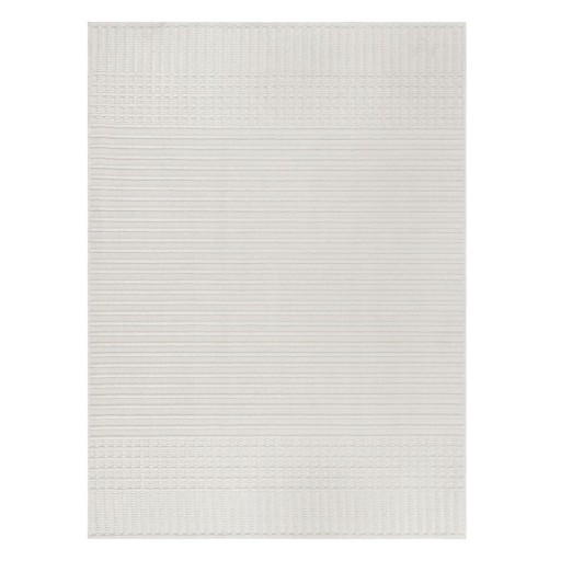 Covor alb lavabil din janilie 160x240 cm Elton – Flair Rugs