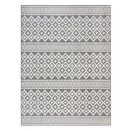 Covor gri lavabil din janilie 80x160 cm Jhansi – Flair Rugs