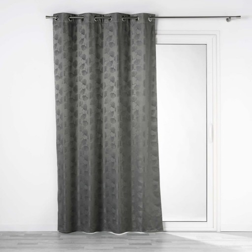 Draperie gri antracit blackout 140x260 cm Lunella – douceur d'intérieur