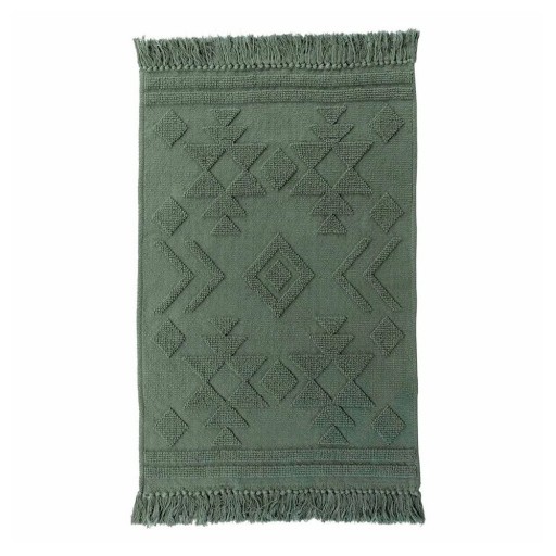 Covor verde închis lavabil 60x90 cm Cilaos – douceur d'intérieur