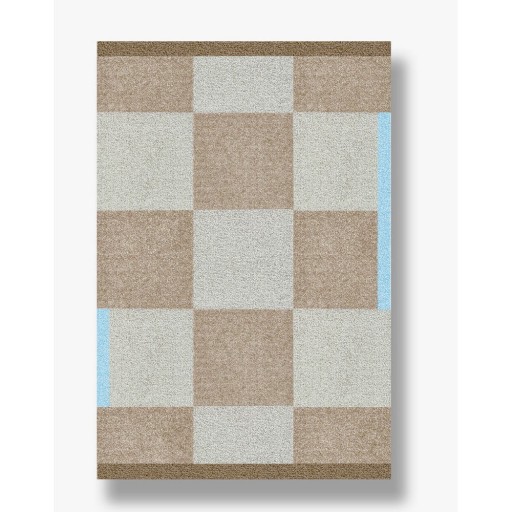Covor bej lavabil 55x80 cm Square – Mette Ditmer Denmark