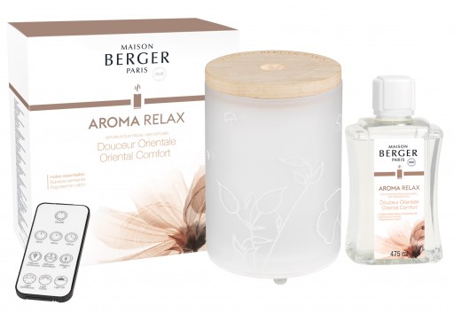 Difuzor ultrasonic parfum Maison Berger Aroma Relax + parfum Douceur Orientale 475ml
