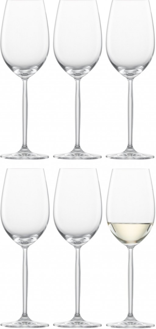 Set 6 pahare vin alb Schott Zwiesel Diva cristal Tritan 302ml