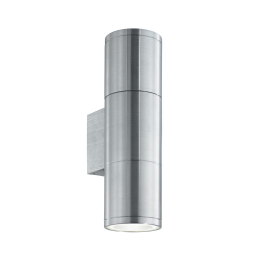 Aplica de exterior Ideal Lux Gun AP2 Small 2x35W 6.5x21cm aluminiu