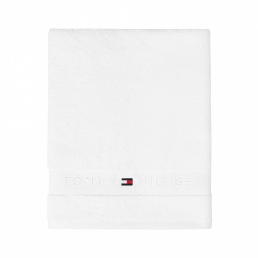 Prosop baie Tommy Hilfiger Plain 2 100x150cm Alb