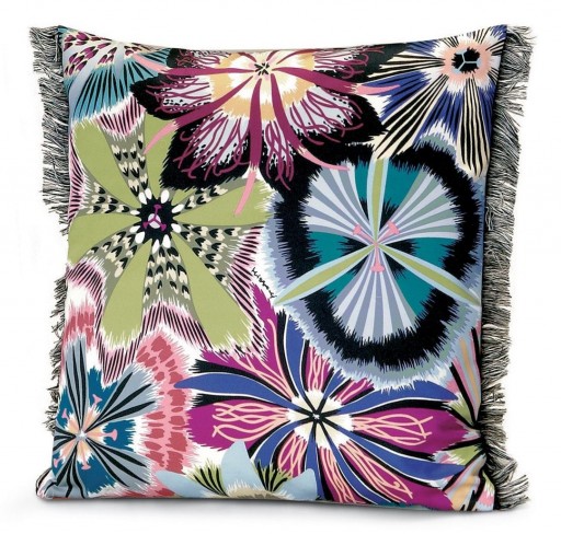 Perna decorativa Missoni Passiflora 40x40cm culoare T50