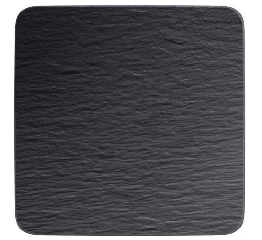 Farfurie Villeroy & Boch Manufacture Rock Gourmet 32.5x32.5cm