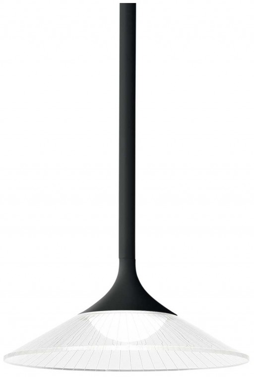 Suspensie Ideal Lux Tristan SP LED 5W h43-187cm negru