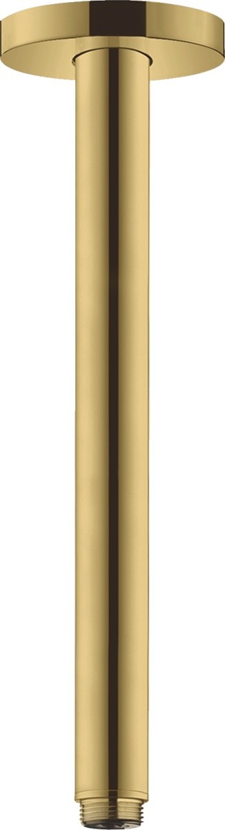 Brat de dus Hansgrohe S cu montare pe tavan 30cm gold optic lustruit