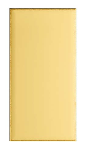 Faianta Iris Lol 10x20cm 7mm yellow glossy