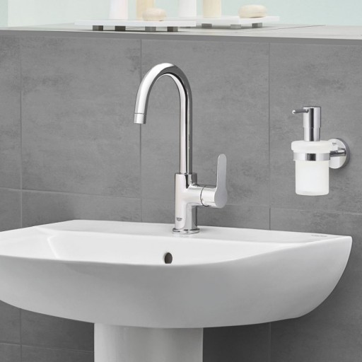 Baterie lavoar Grohe BauEdge marimea L,furtune flexibile, crom- 23760000