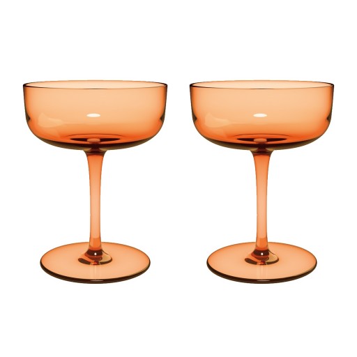 Set 2 pahare sampanie like. by Villeroy & Boch Like Apricot Coupe 100ml