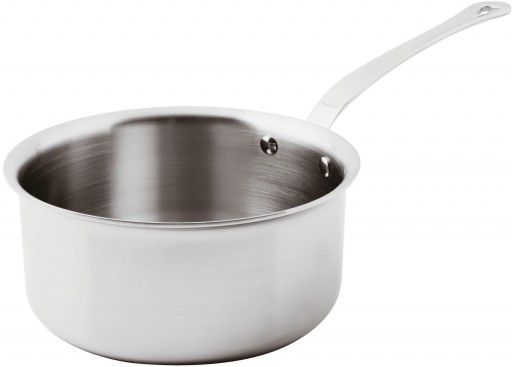 Cratita cu coada Paderno seria 12200 20cm h10cm inductie inox