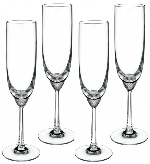 Set 4 pahare sampanie Villeroy & Boch Octavie 225mm 0.16 litri