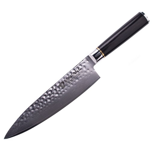 Cutitul bucatarului profesional Maranc, otel de damasc, 20 cm, M7