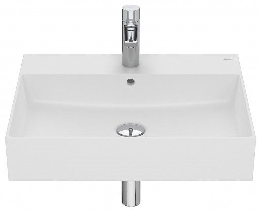 Lavoar Roca Inspira Square 600x490cm montare pe mobilier alb mat