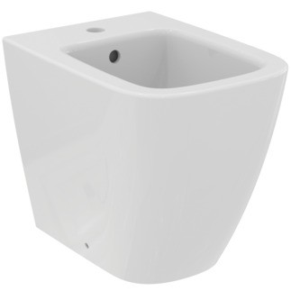 Bideu pe pardoseala Ideal Standard i.life S back-to-wall alb