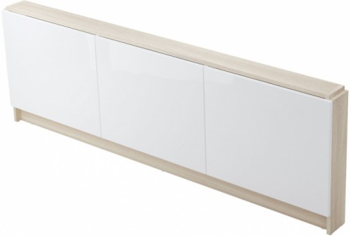 Masca frontala cada Cersanit Smart, 170 cm, cu depozitare, alb