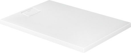 Cadita de dus dreptunghiulara Duravit Stonetto 80x120 cm compozit alb