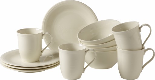 Set servire like. By Villeroy & Boch Color Loop Natural Breakfast 12 piese