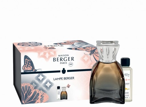 Set Maison Berger lampa catalitica Lilly Nude cu parfum Orange Blossom