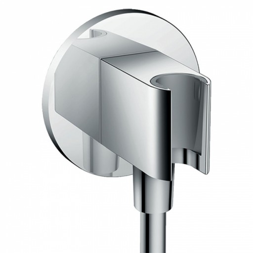 Suport para dus crom rotund Hansgrohe, FixFit S