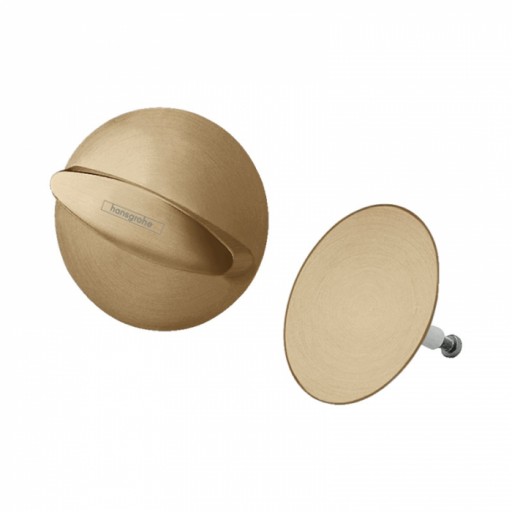 Capac ventil cada si maner rotire preaplin Hansgrohe Flexaplus, bronz periat