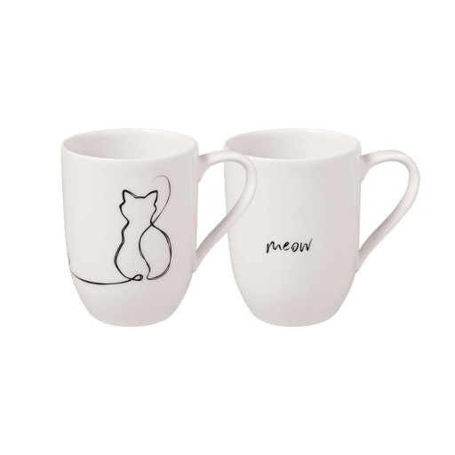 Set 2 cani Villeroy & Boch Statement Cat